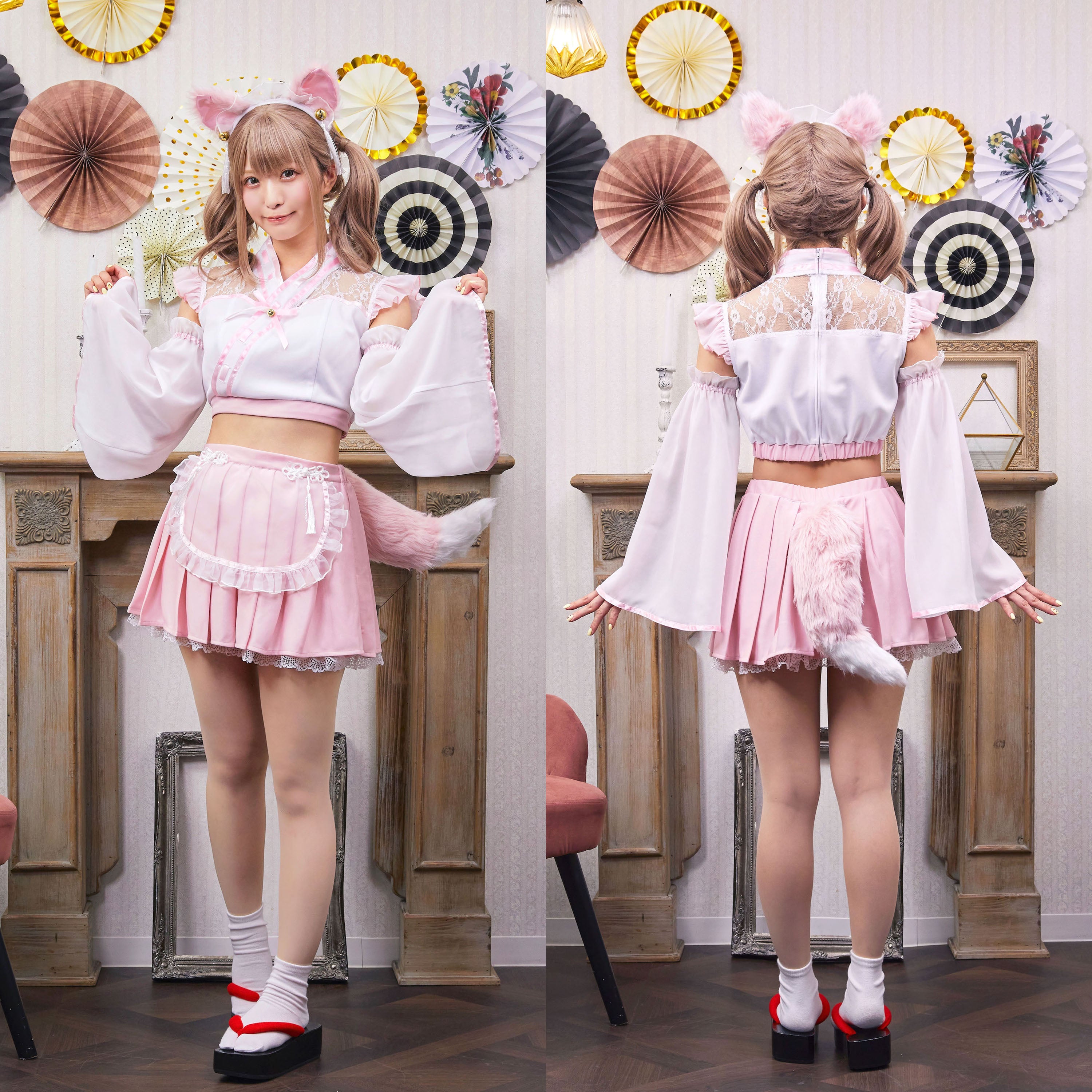 New] コスプレ きつね 巫女 和風 シュガーウィップ 狐巫女メイド レディース フリーサイズ ブルー/ピンク【クリアストーン】 –  clearstone(クリアストーン)公式オンラインストア