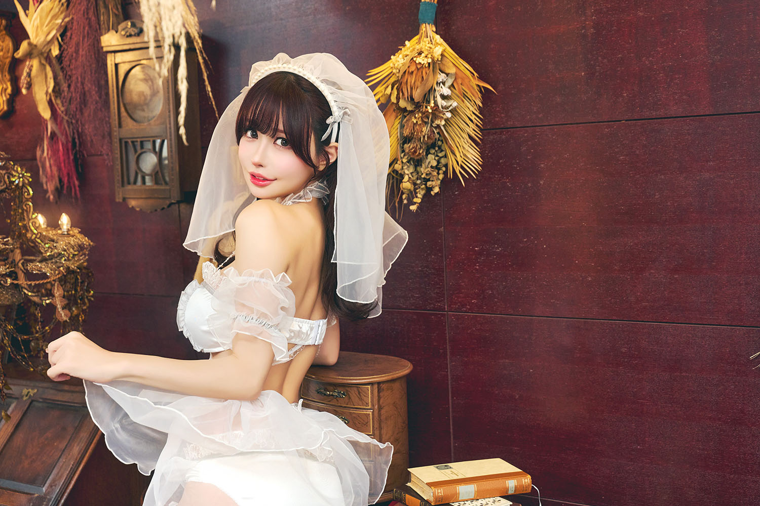 花嫁 ジューンブライド クリスタルブライド コスプレ | クリアストーン