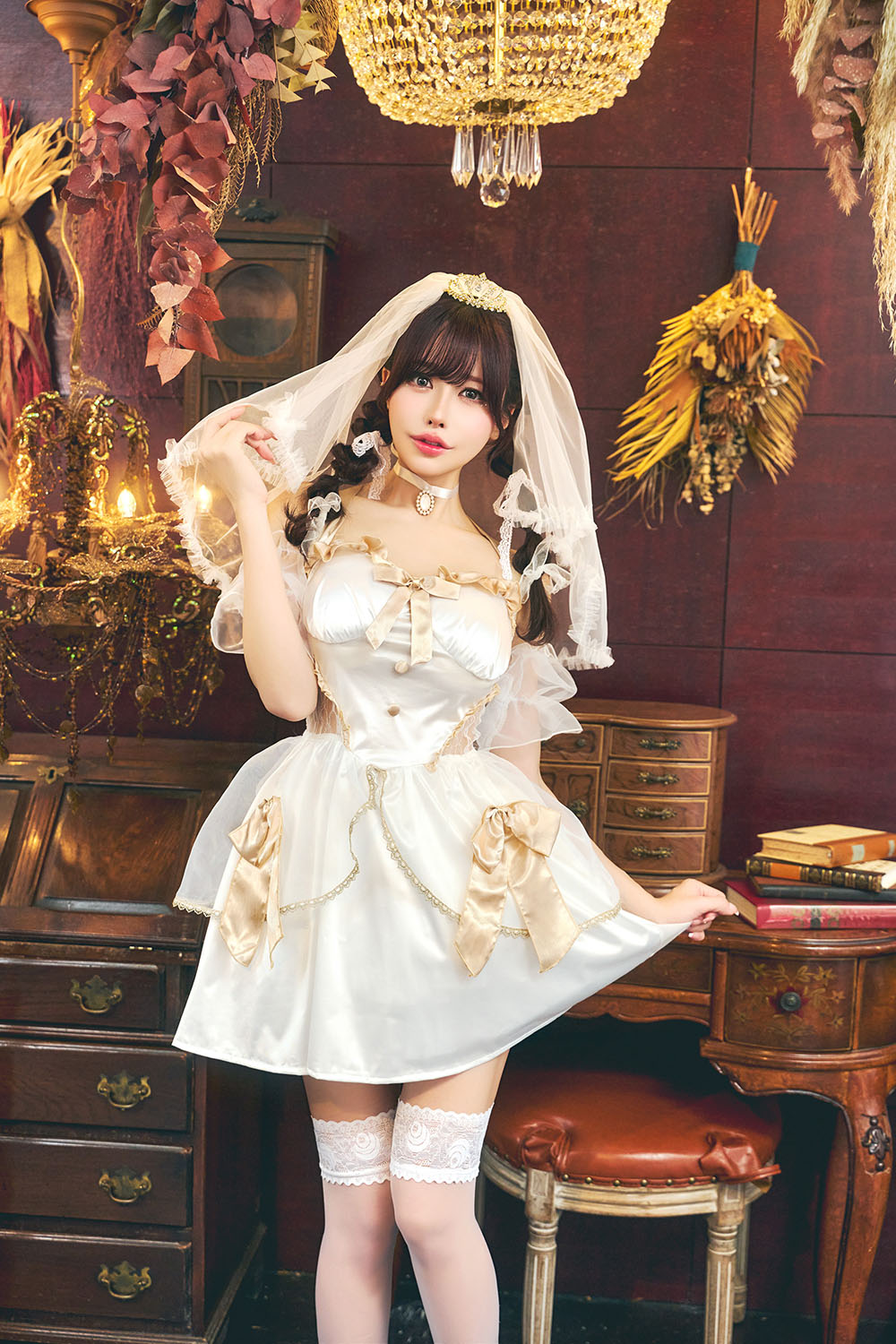 花嫁 ジューンブライド アンティークブライド コスプレ | クリア