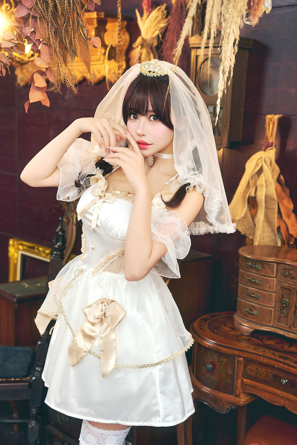 花嫁 ジューンブライド アンティークブライド コスプレ | クリア