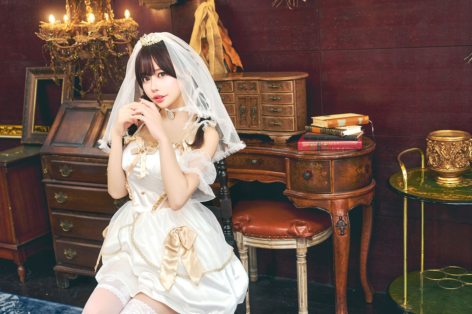 花嫁 ジューンブライド アンティークブライド コスプレ | クリア