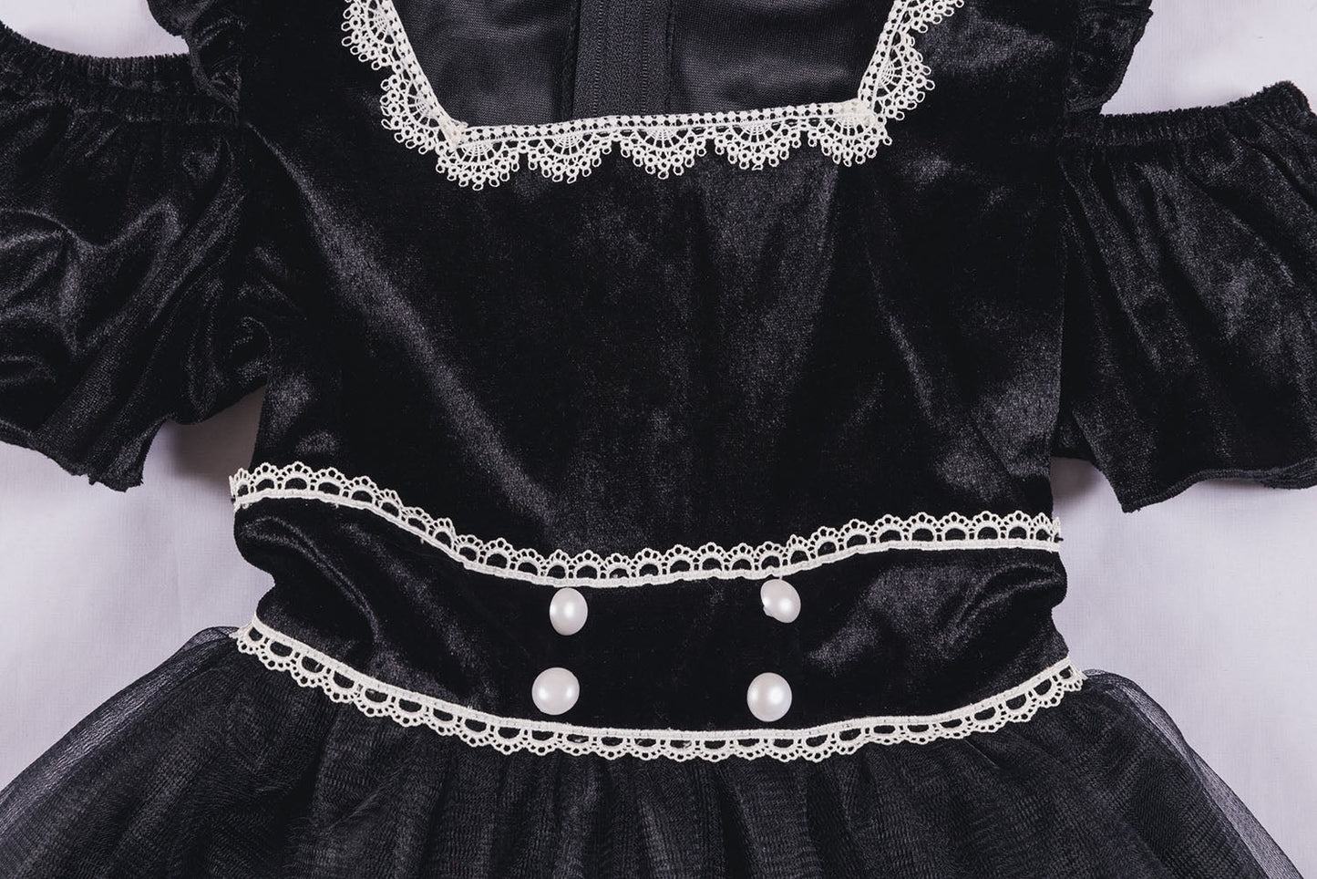 [New] コスプレ キッズ こども ハロウィン ミミシャノワール 120/140cm ブラック【クリアストーン】