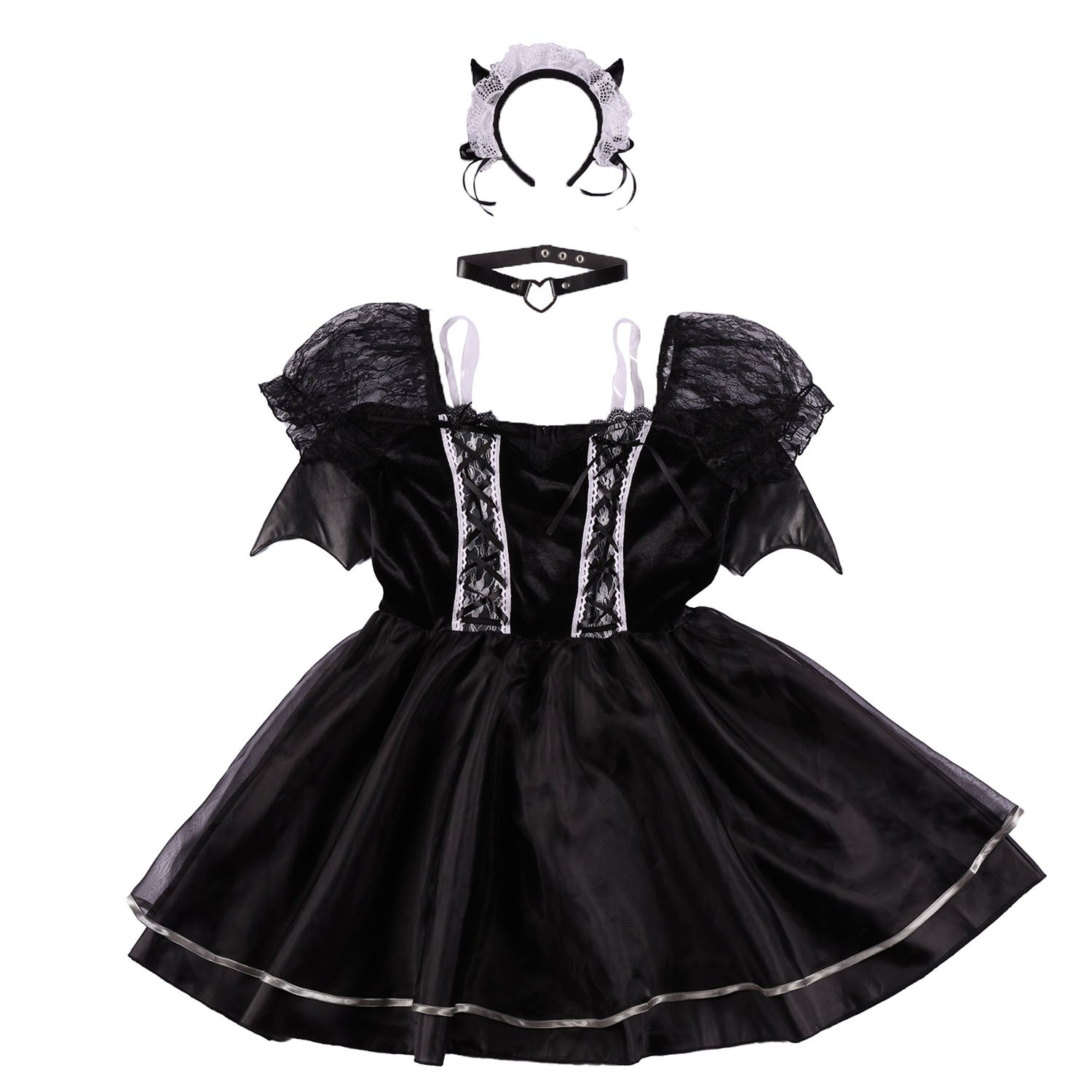 コスプレ デビル コケティッシュガーリー レーシィデビル レディース