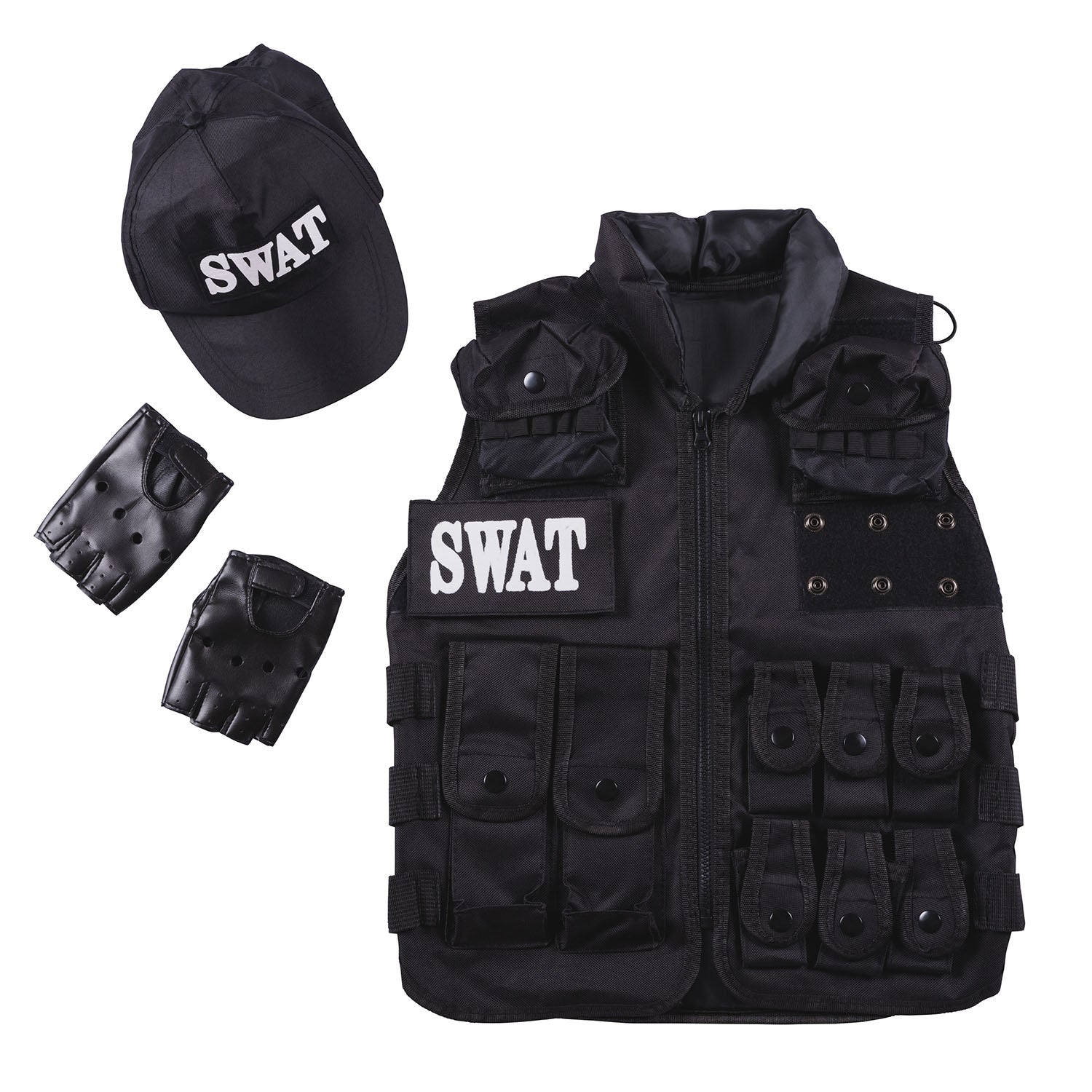 SWAT コスプレ New] コスプレ ジュニア COSCHU! SWAT キッズ ユニセックス 150cm