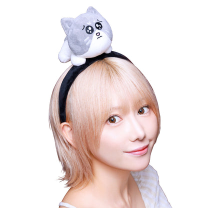 コスプレ 小物 動物 カチューシャ つれてってあにまるず ゆるしば/くろしば/どらねこ/ぴえんねこ/ふてぶてうさぎ/したたかきつね/おねだりれっさー UNISEX【クリアストーン】