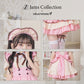 《JamsCollection着用》コスプレ ハロウィン メイド  リリパレ ミルクチョコメイド  レディース フリーサイズ ピンク【クリアストーン】