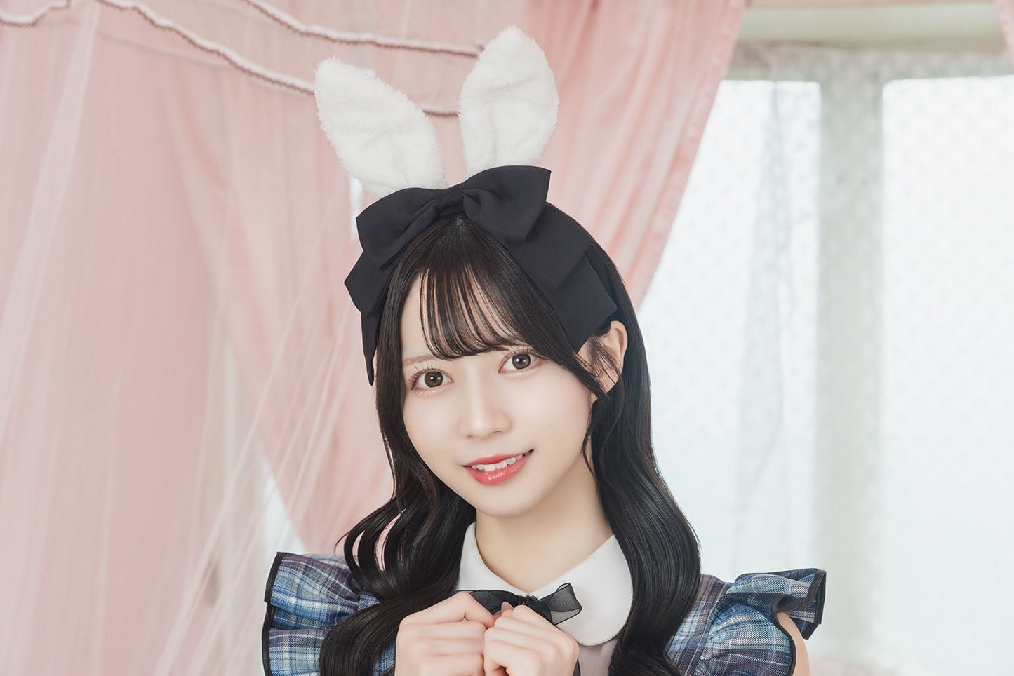 [NEW]《JamsCollection着用》コスプレ バレンタイン うさぎ メイド リリパレ メルトラパンメイド レディース フリーサイズ グレー【クリアストーン】