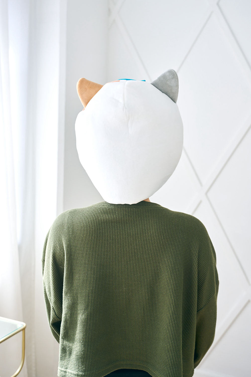 コスプレ小物 かぶりもの 被り物 ねこ かぶりもん 三毛猫かぶりもの