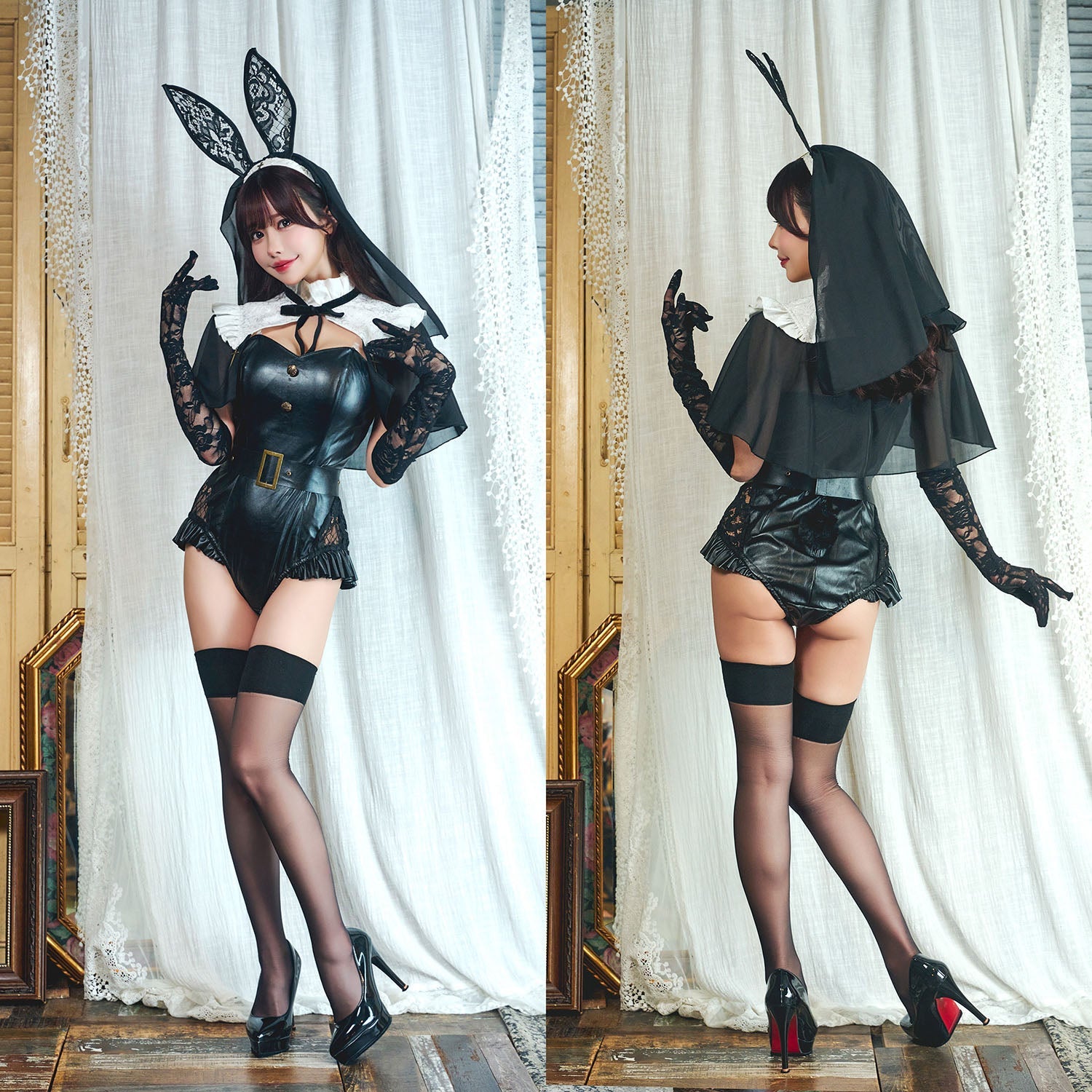 New] コスプレ うさぎ バニー ルミパピエ シスターバニー レディース