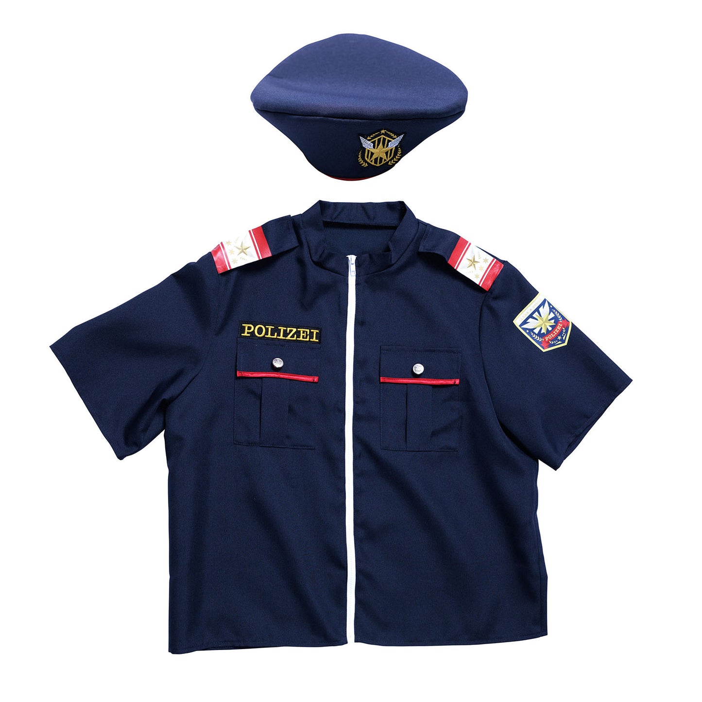 [New] ≪スタンミさん着用≫ コスプレ ハロウィン 警官 ユーロポリス メンズ フリーサイズ ブラック【クリアストーン】