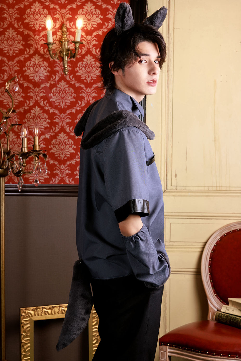 New] ≪スタンミさん着用≫ コスプレ ハロウィン アニマル アイアン