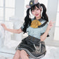 コスプレ ハロウィン ねずみ 警察 ダスティコンフィ ネズミポリス レディース フリーサイズ グリーン【クリアストーン】