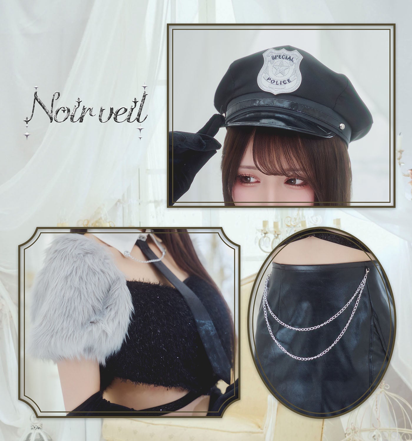 New] コスプレ ハロウィン 警官 ノアールヴェール ポリス レディース