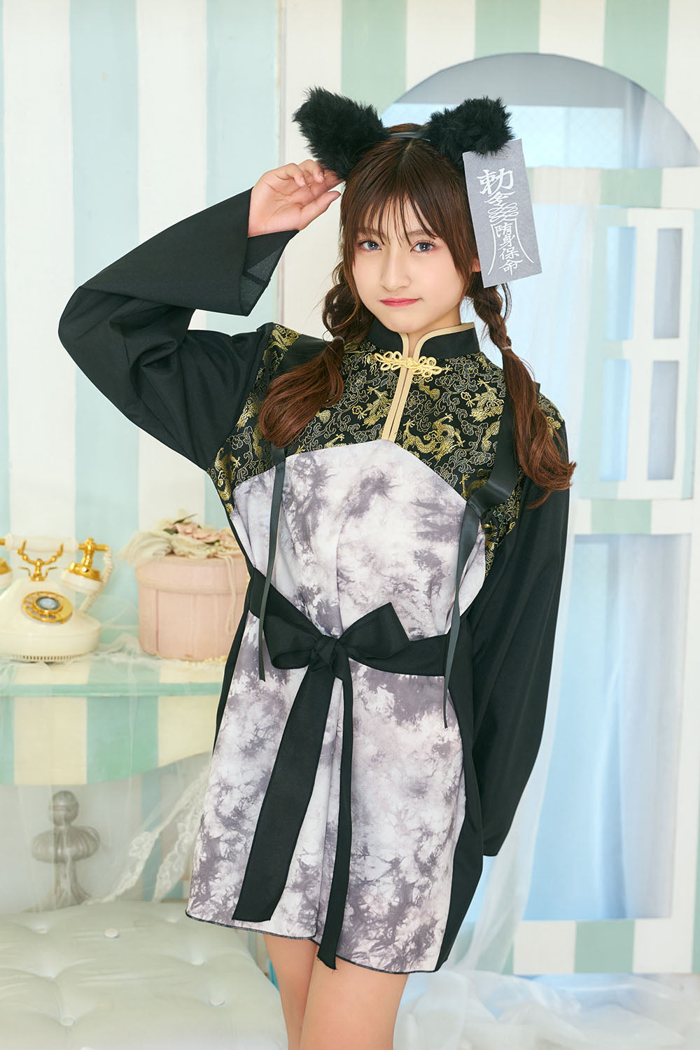 NEW] コスプレ ジュニア こども オオカミ COSCHU! ウルフキョンシー