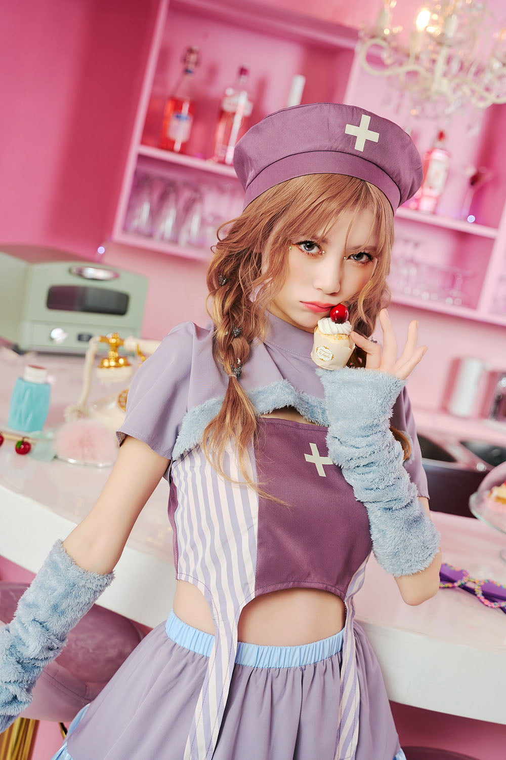 ジェラートチェックナース レッド コスプレ 楽天市場】ギンガムチェック（テーマ（コスチューム）医者・ナース