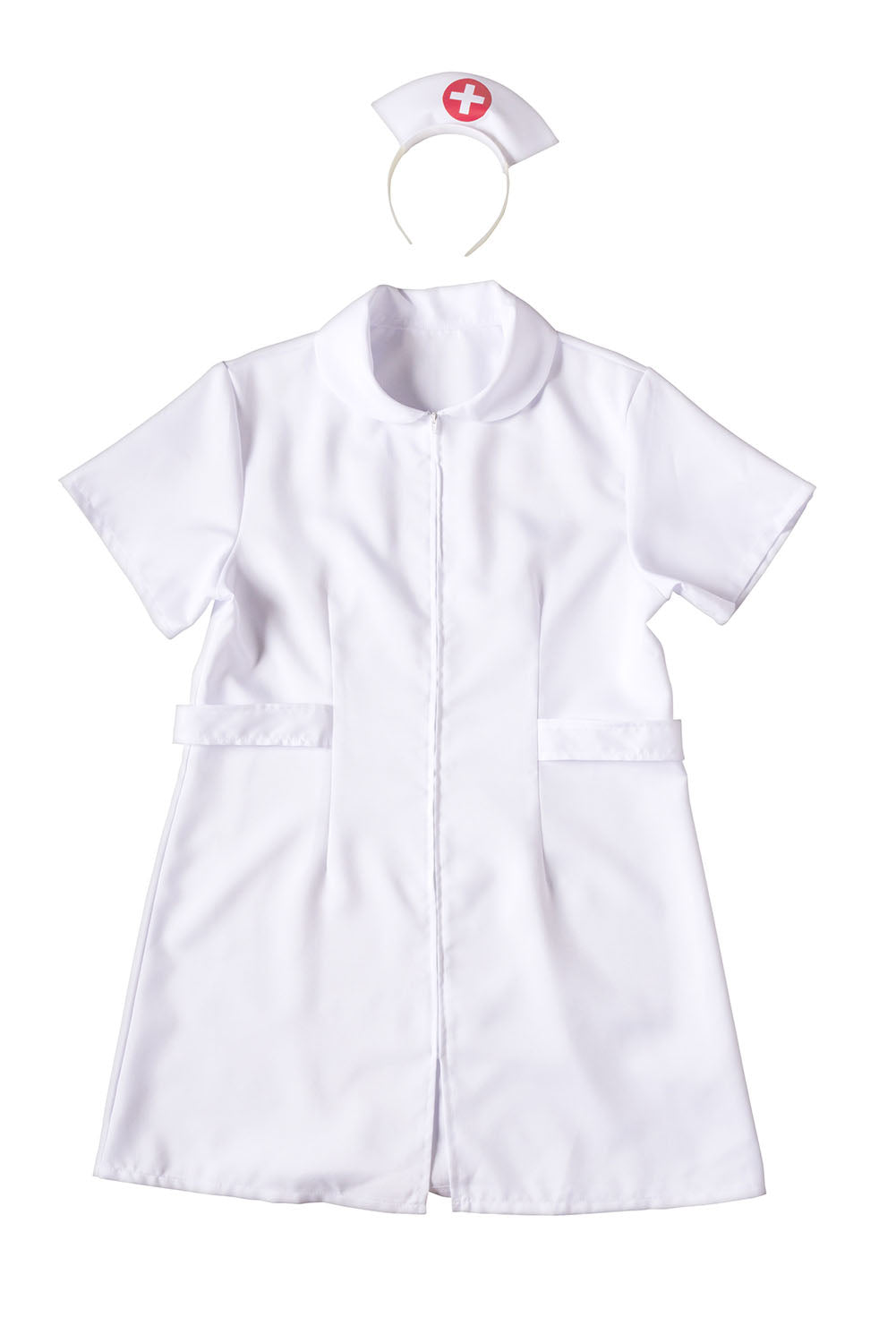 [NEW] コスプレ ハロウィン 看護師 ハニーボーイ ナース ユニセックス フリーサイズ ホワイト 【クリアストーン】