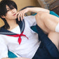[NEW] コスプレ ハロウィン 制服 ハニーボーイ セーラー ユニセックス フリーサイズ ネイビー 【クリアストーン】