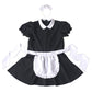 [NEW] コスプレ ハロウィン ハニーボーイ メイド ユニセックス フリーサイズ ブラック 【クリアストーン】
