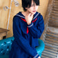 [NEW] コスプレ ハロウィン 制服 ハニーボーイ ネイビーセーラー ユニセックス フリーサイズ ネイビー 【クリアストーン】