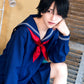 [NEW] コスプレ ハロウィン 制服 ハニーボーイ ネイビーセーラー ユニセックス フリーサイズ ネイビー 【クリアストーン】