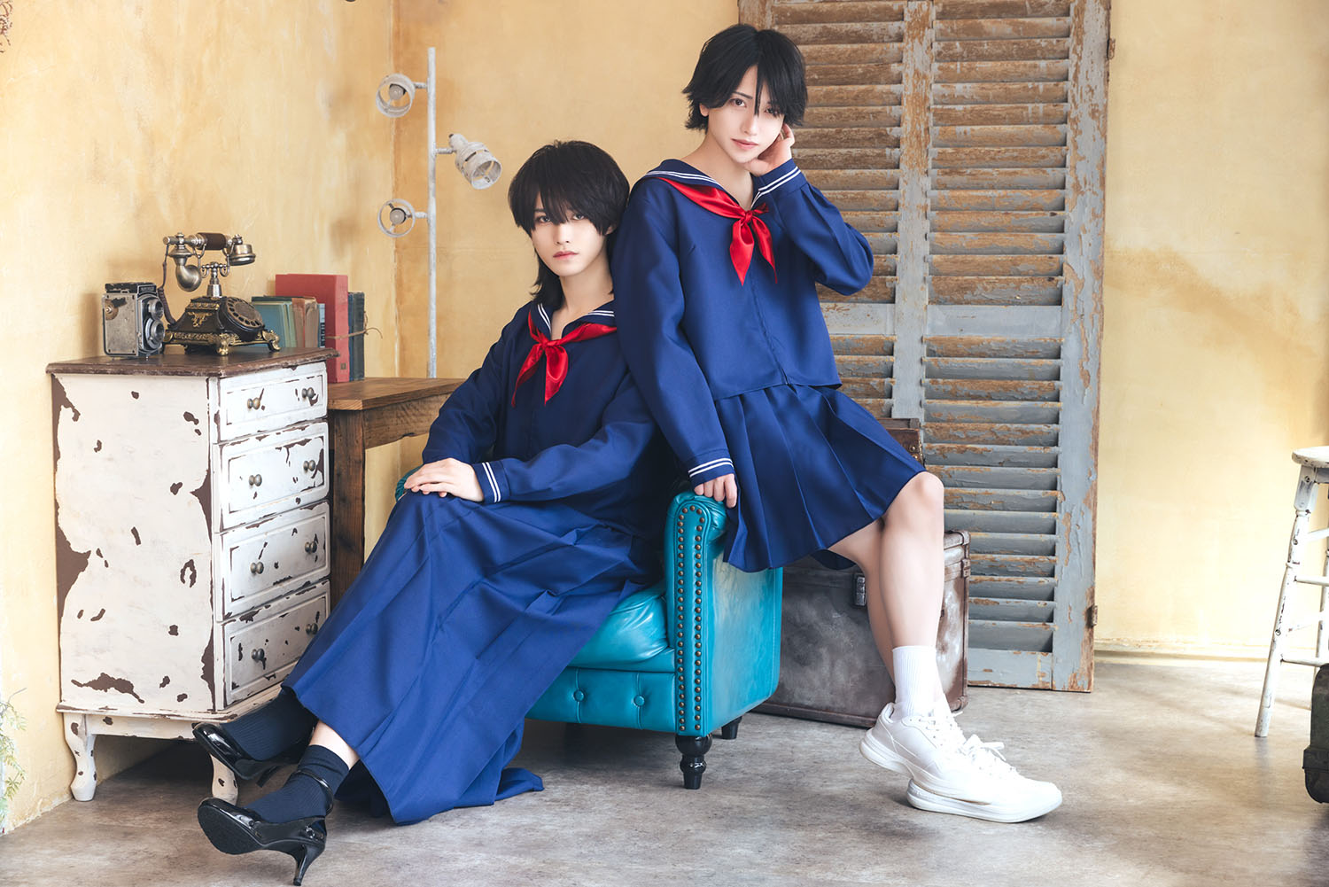 コスプレ ハロウィン 制服 ハニーボーイ ネイビーセーラー ユニ