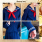 [NEW] コスプレ ハロウィン 制服 ハニーボーイ ネイビーセーラー ユニセックス フリーサイズ ネイビー 【クリアストーン】