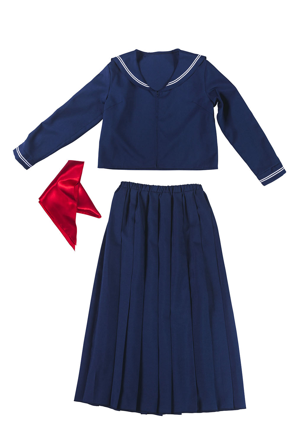 [NEW] コスプレ ハロウィン 制服 ハニーボーイ スケバンセーラー ユニセックス フリーサイズ ネイビー 【クリアストーン】