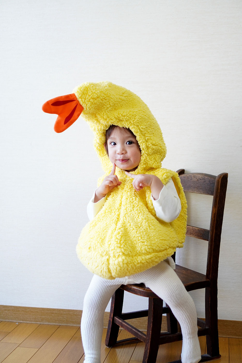 [NEW] コスプレ ベビー 赤ちゃん 食べ物 マシュマロベビー えび天 ベビー 80cm イエロー【クリアストーン】