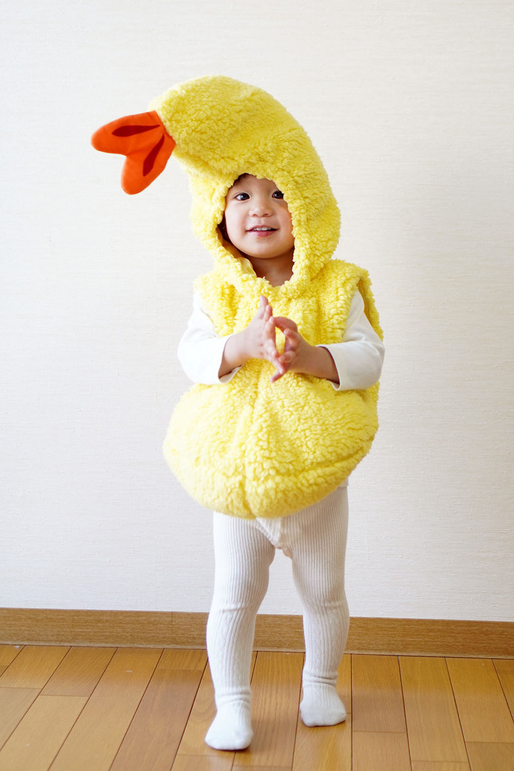 [NEW] コスプレ ベビー 赤ちゃん 食べ物 マシュマロベビー えび天 ベビー 80cm イエロー【クリアストーン】