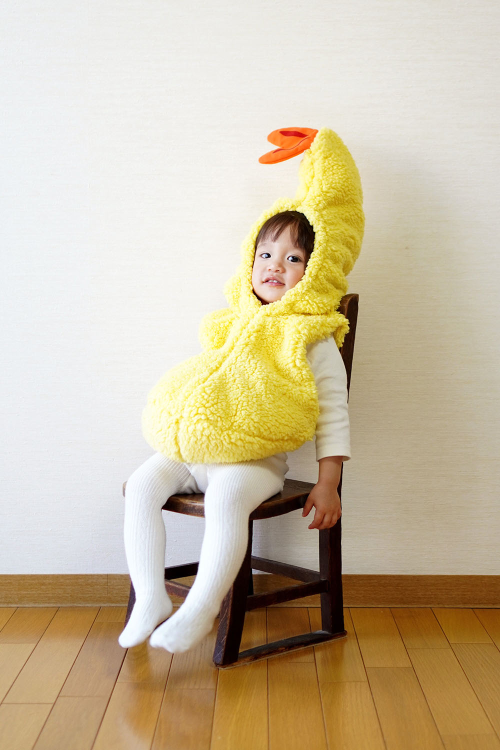 [NEW] コスプレ ベビー 赤ちゃん 食べ物 マシュマロベビー えび天 ベビー 80cm イエロー【クリアストーン】