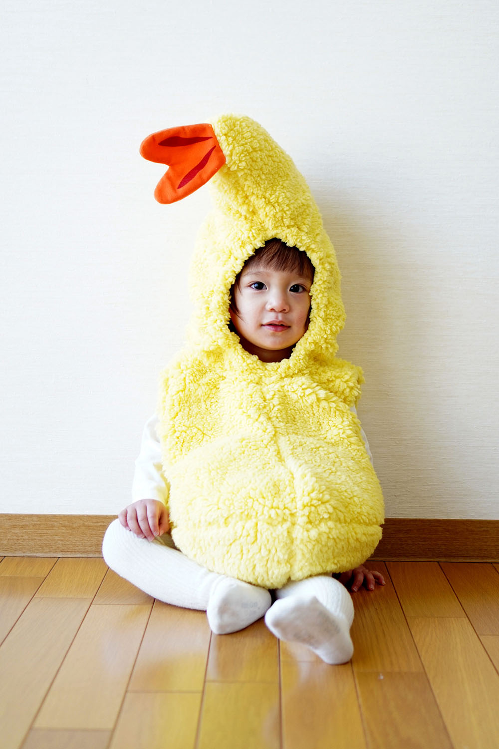 [NEW] コスプレ ベビー 赤ちゃん 食べ物 マシュマロベビー えび天 ベビー 80cm イエロー【クリアストーン】