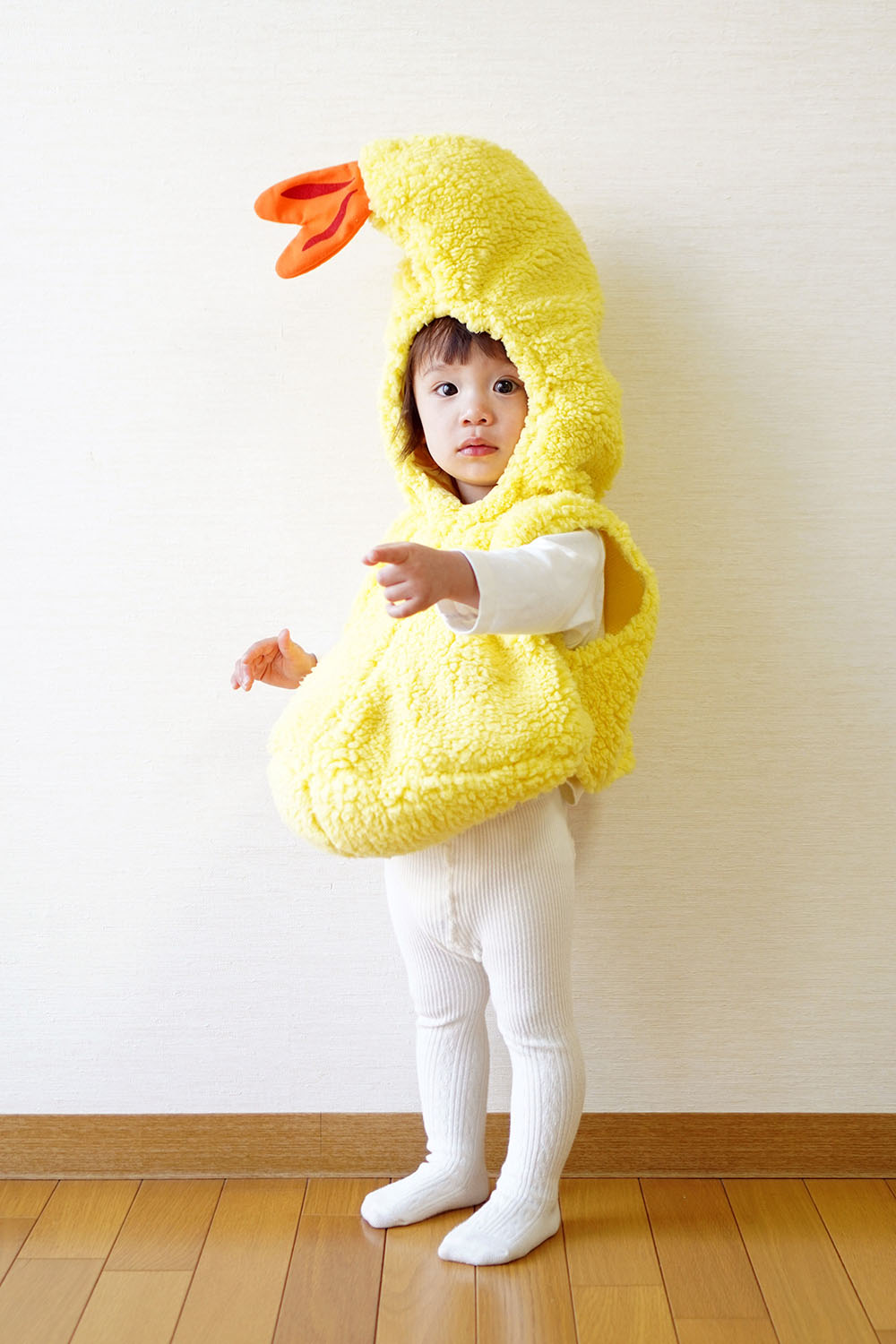 [NEW] コスプレ ベビー 赤ちゃん 食べ物 マシュマロベビー えび天 ベビー 80cm イエロー【クリアストーン】