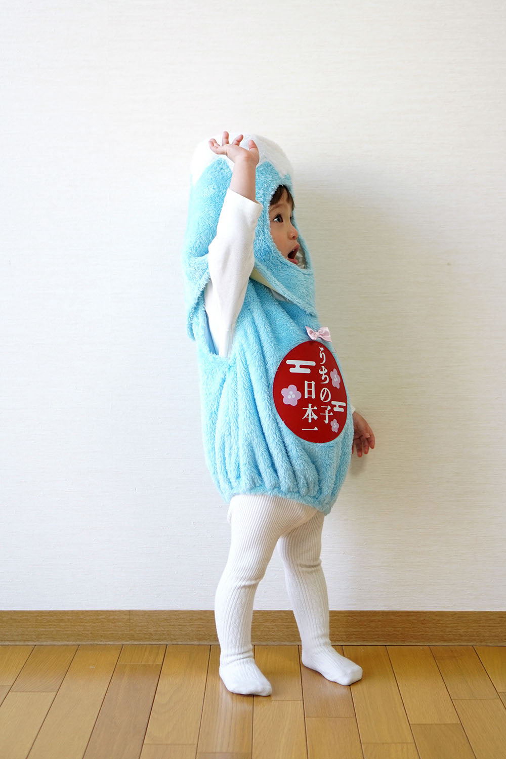 [NEW] コスプレ ベビー 赤ちゃん 食べ物 マシュマロベビー 富士山 ベビー 80cm ブルー【クリアストーン】