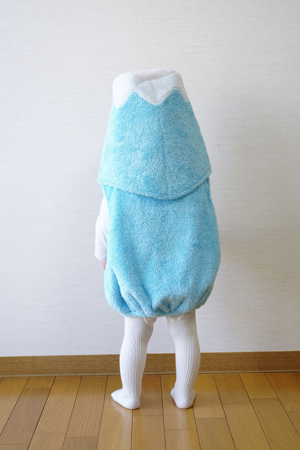[NEW] コスプレ ベビー 赤ちゃん 食べ物 マシュマロベビー 富士山 ベビー 80cm ブルー【クリアストーン】