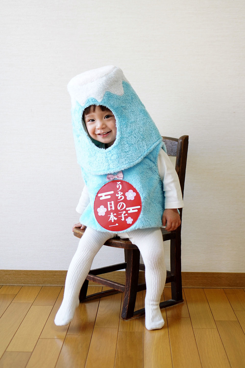 [NEW] コスプレ ベビー 赤ちゃん 食べ物 マシュマロベビー 富士山 ベビー 80cm ブルー【クリアストーン】