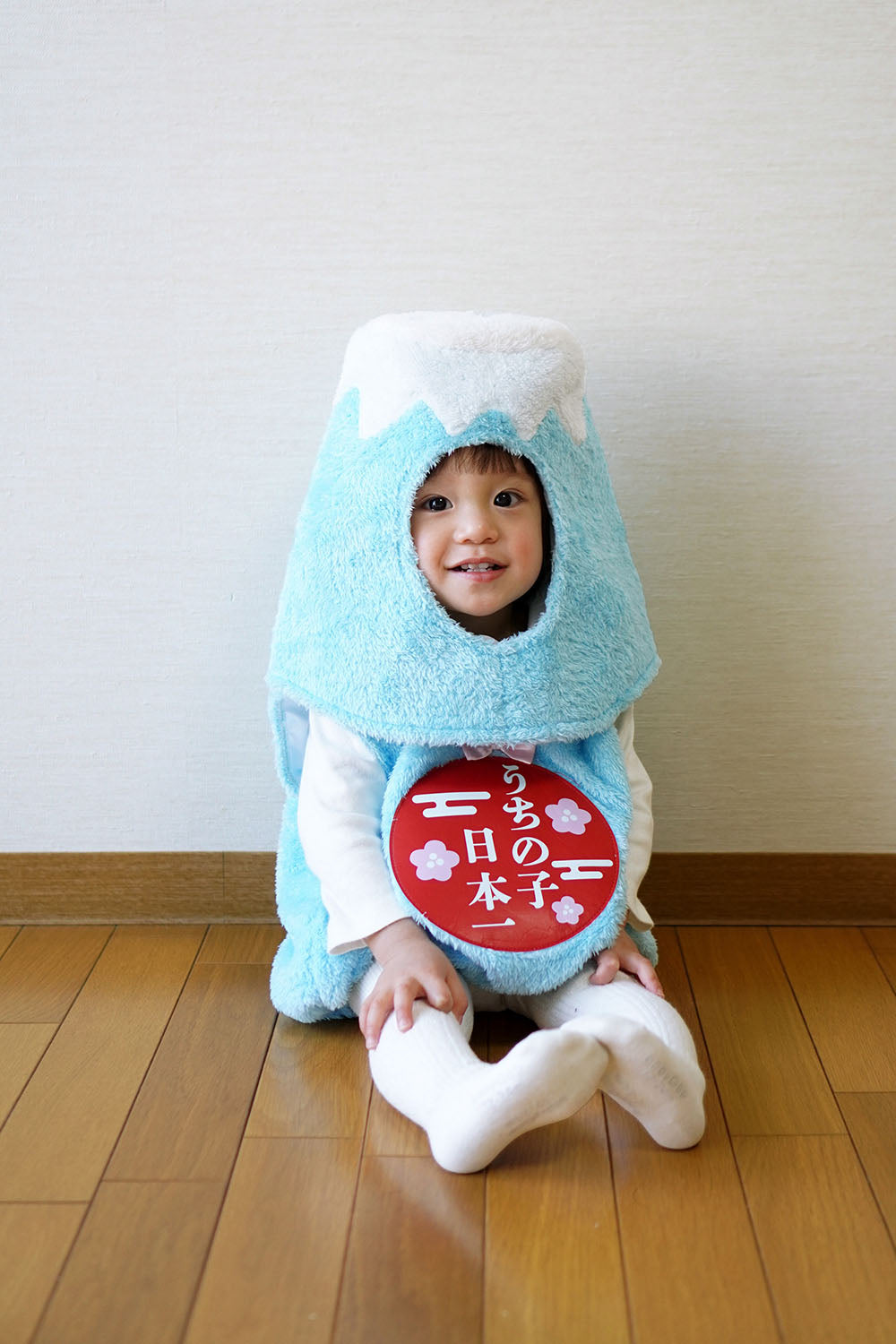 [NEW] コスプレ ベビー 赤ちゃん 食べ物 マシュマロベビー 富士山 ベビー 80cm ブルー【クリアストーン】
