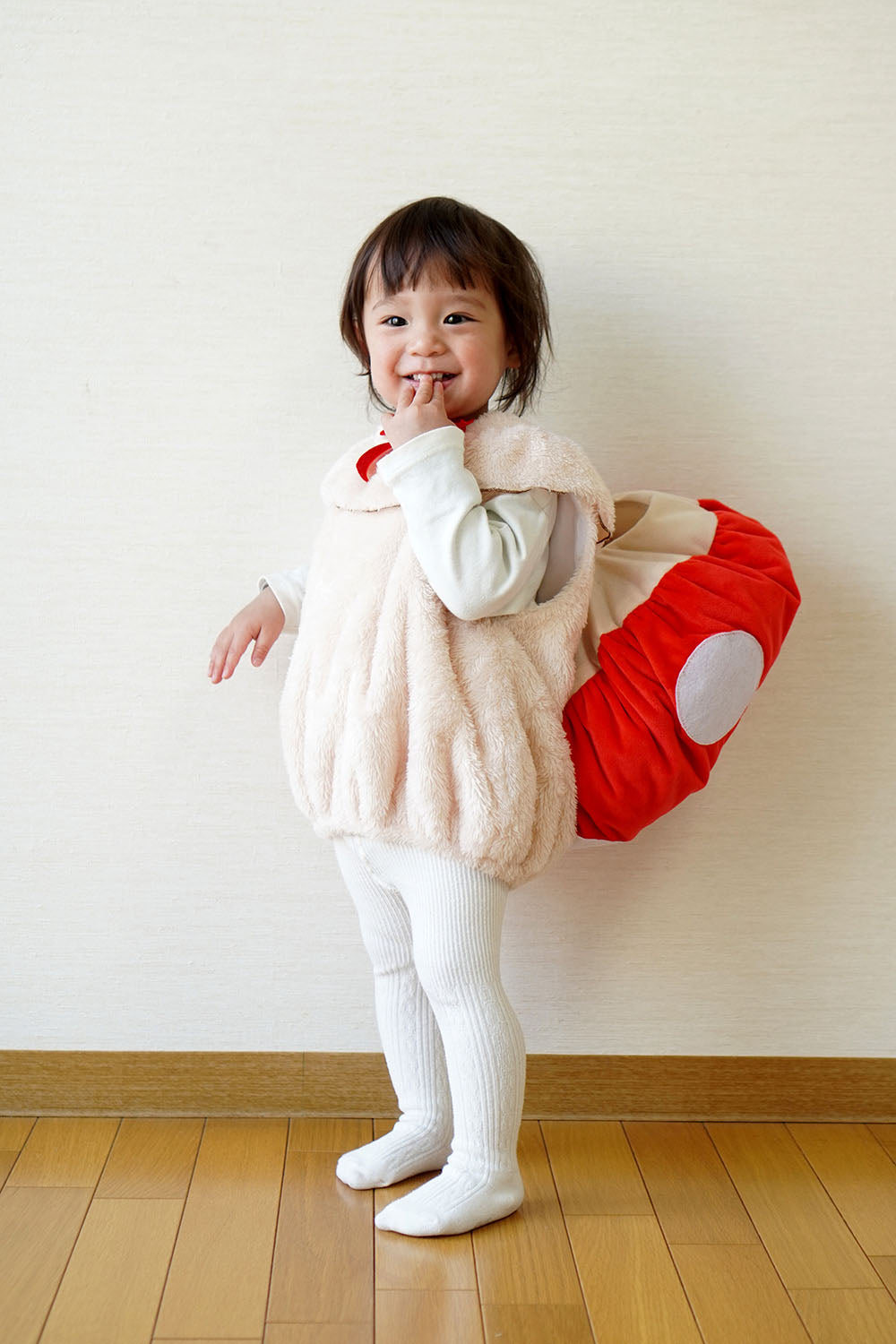 コスプレ ベビー 赤ちゃん マシュマロベビー きのこ ベビー 80cm