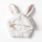 [New] コスプレ小物 かぶりもの アニマル うさぎ もふもふうさたん キッズ ホワイト【クリアストーン】