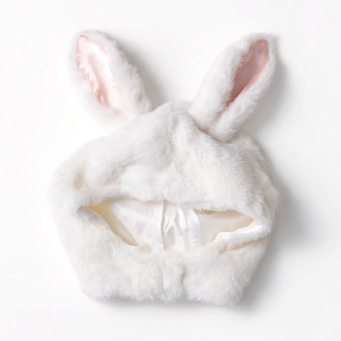 [New] コスプレ小物 かぶりもの アニマル うさぎ もふもふうさたん キッズ ホワイト【クリアストーン】