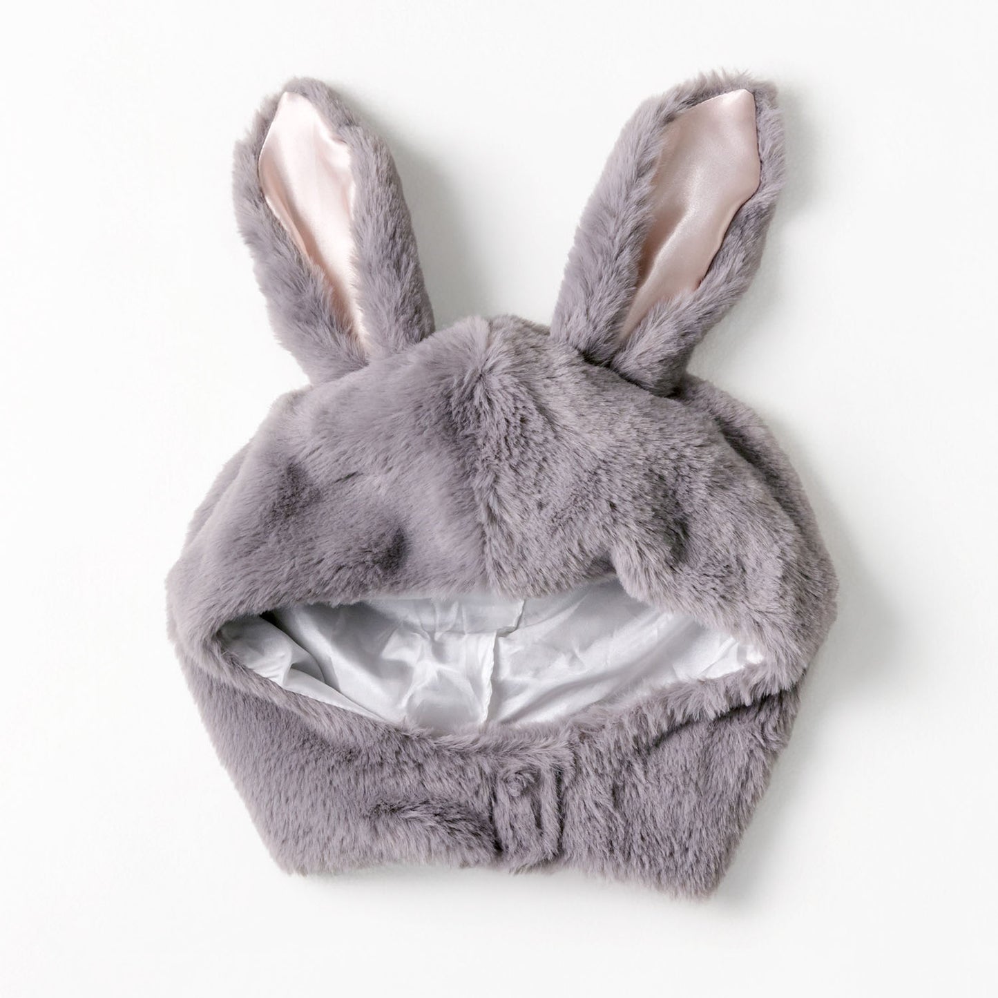 [New] コスプレ小物 かぶりもの アニマル うさぎ もふもふうさたん キッズ グレー【クリアストーン】
