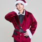[NEW] コスプレ クリスマス トナカイ マニフィックノエル ジャケットサンタ メンズ レッド【クリアストーン】