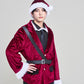 [NEW] コスプレ クリスマス トナカイ マニフィックノエル ジャケットサンタ メンズ レッド【クリアストーン】