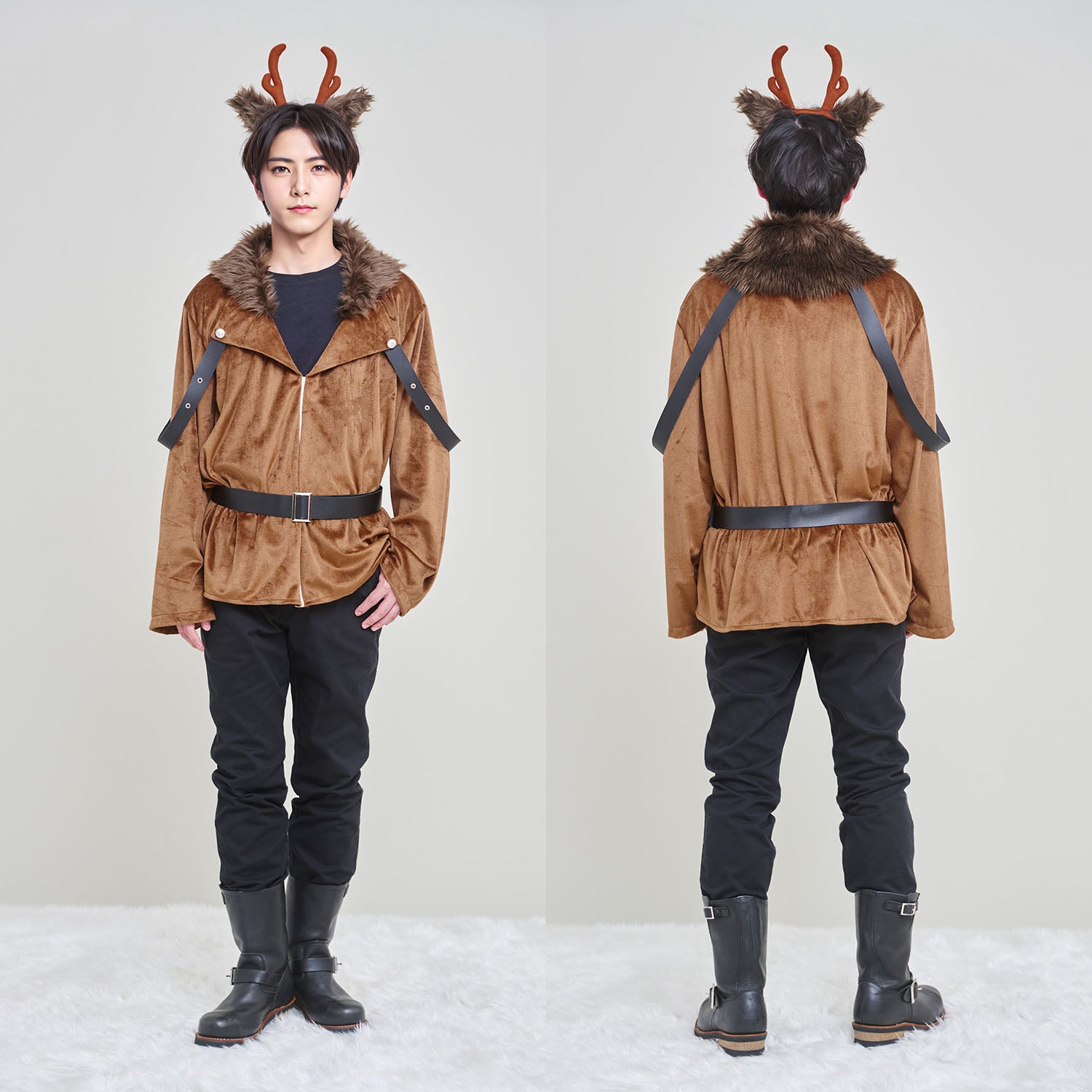 NEW] コスプレ クリスマス トナカイ マニフィックノエル ワイルド