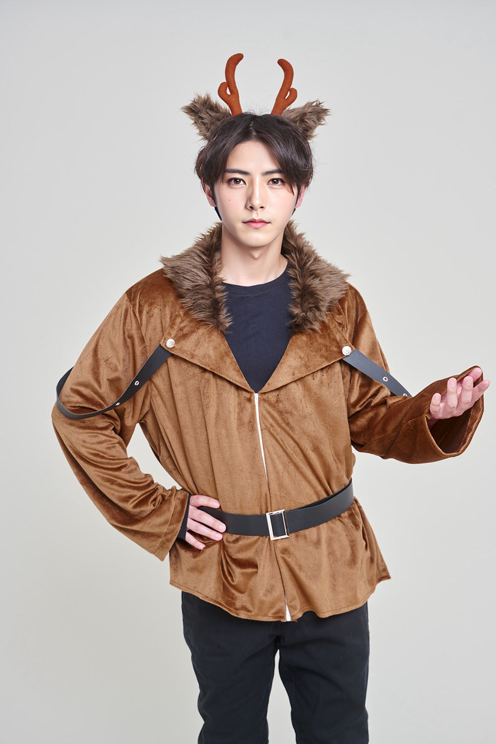 NEW] コスプレ クリスマス トナカイ マニフィックノエル ワイルド