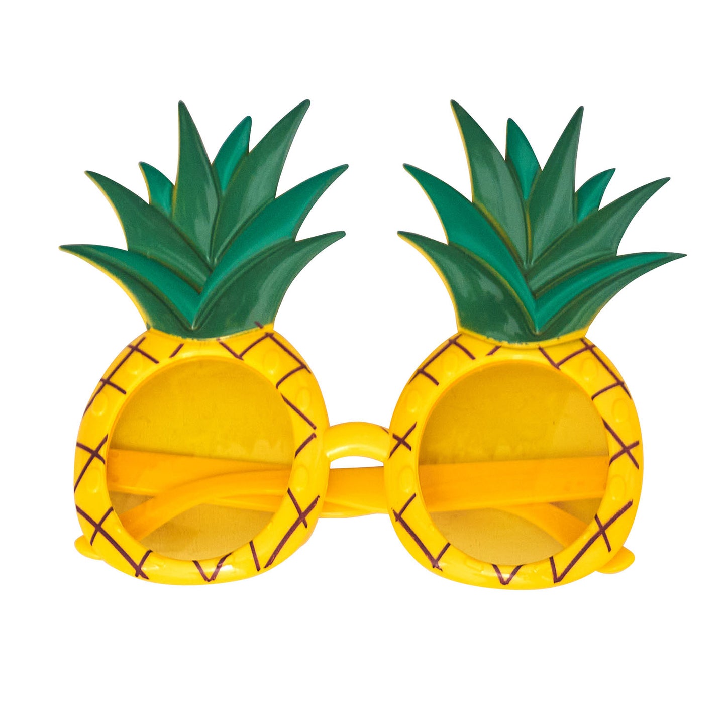 [New] コスプレ小物 誕生日 たべもの バースデー サングラス チェリー/パイン ユニセックス イエロー/レッド【クリアストーン】