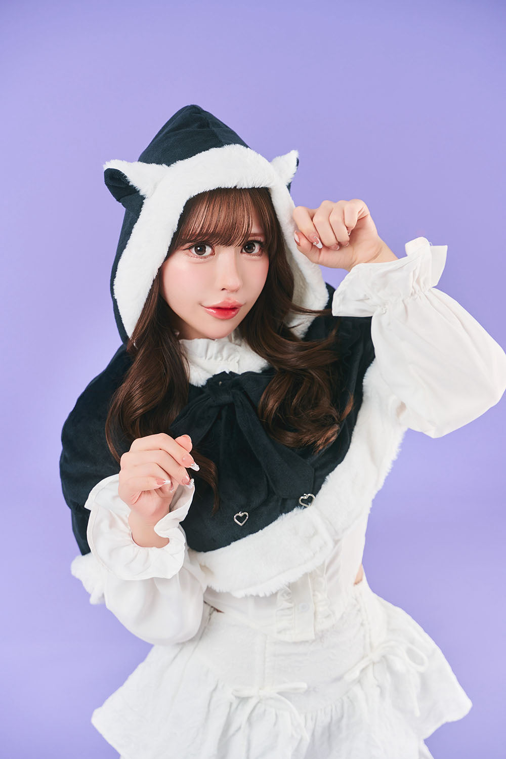 New] コスプレ アニマル トッピングトップス ねこケープ/うさぎケープ