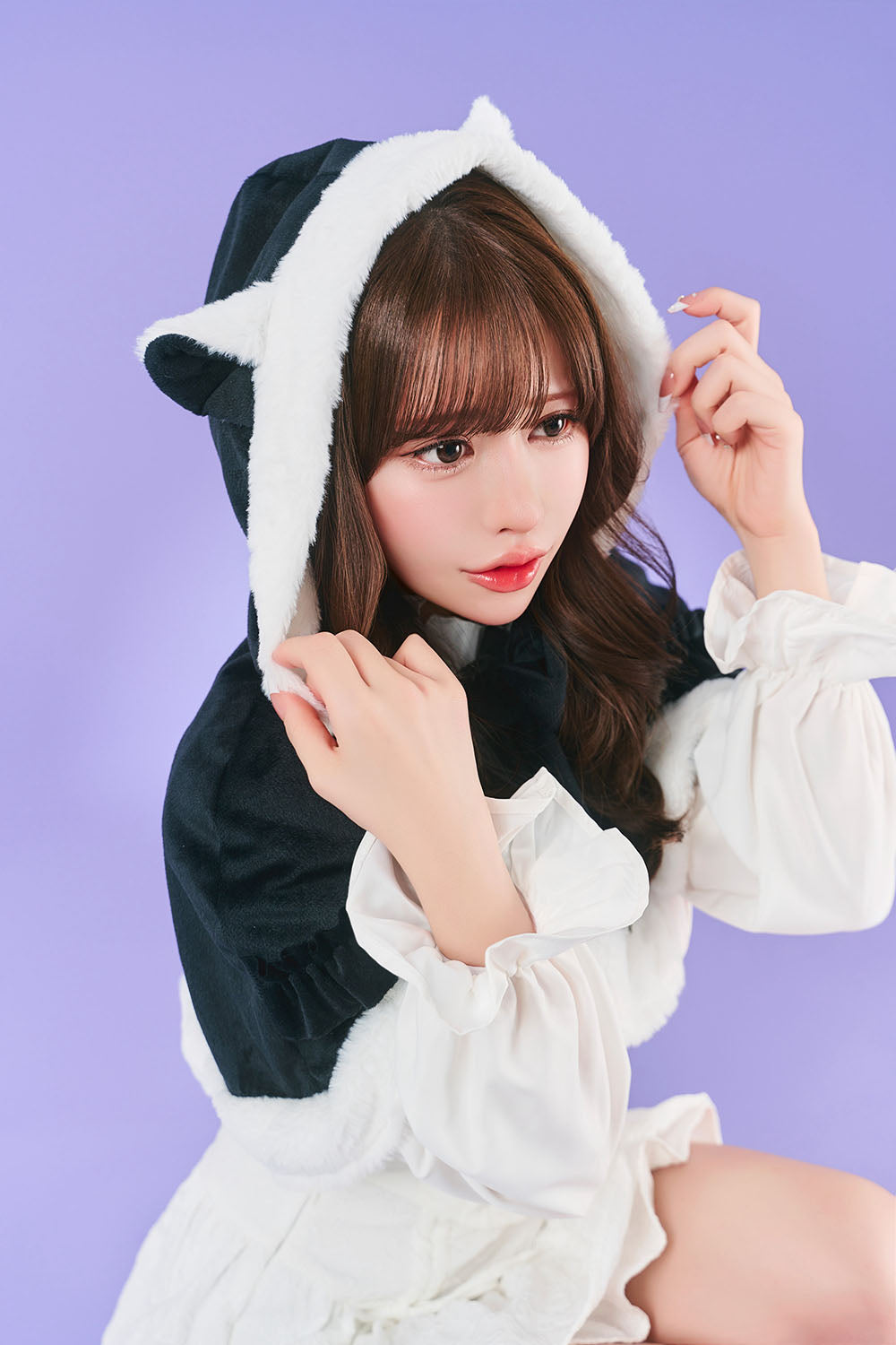 New] コスプレ アニマル トッピングトップス ねこケープ/うさぎケープ