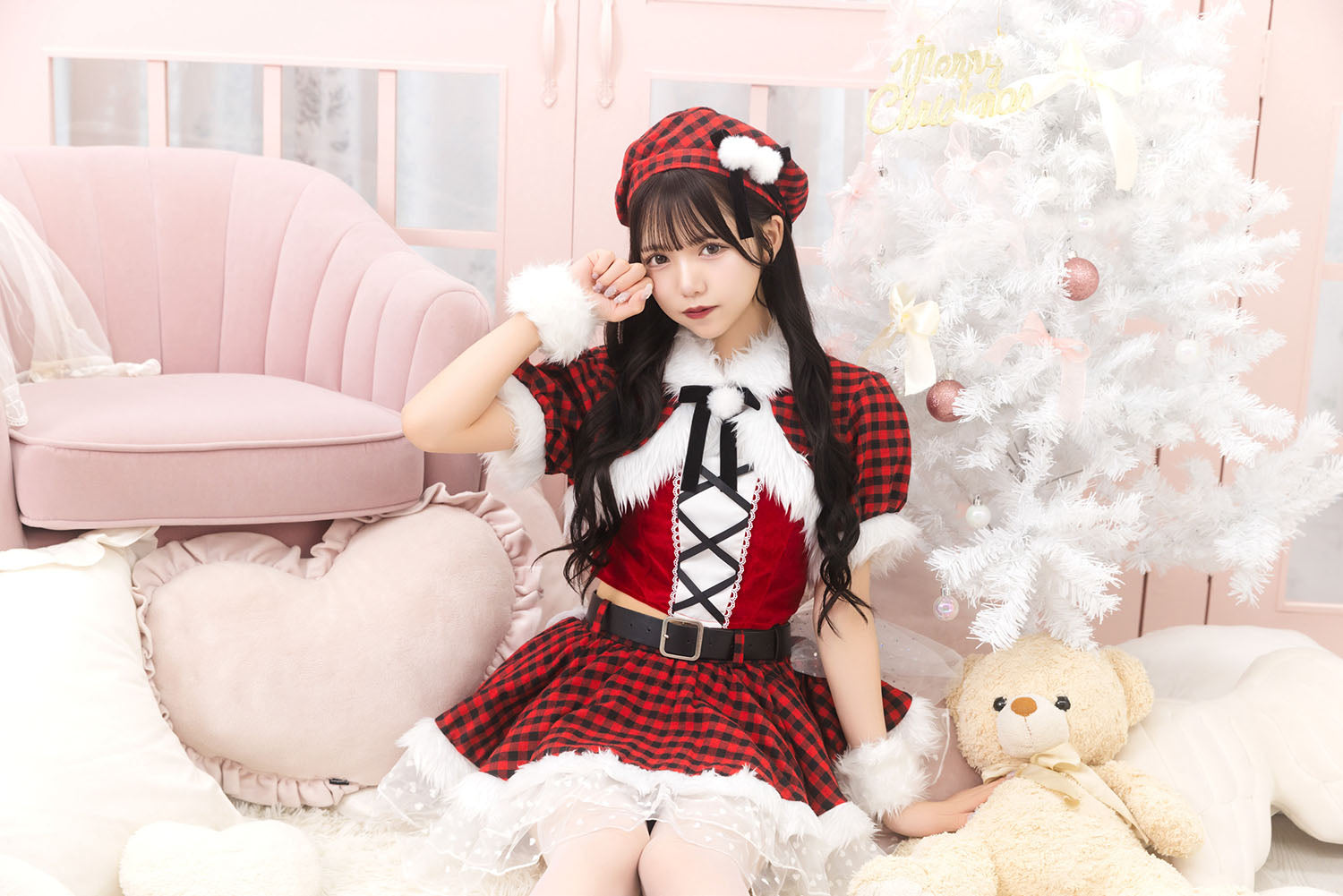 JamsCollection着用》 コスプレ サンタ クリスマス リリパレ アイドル