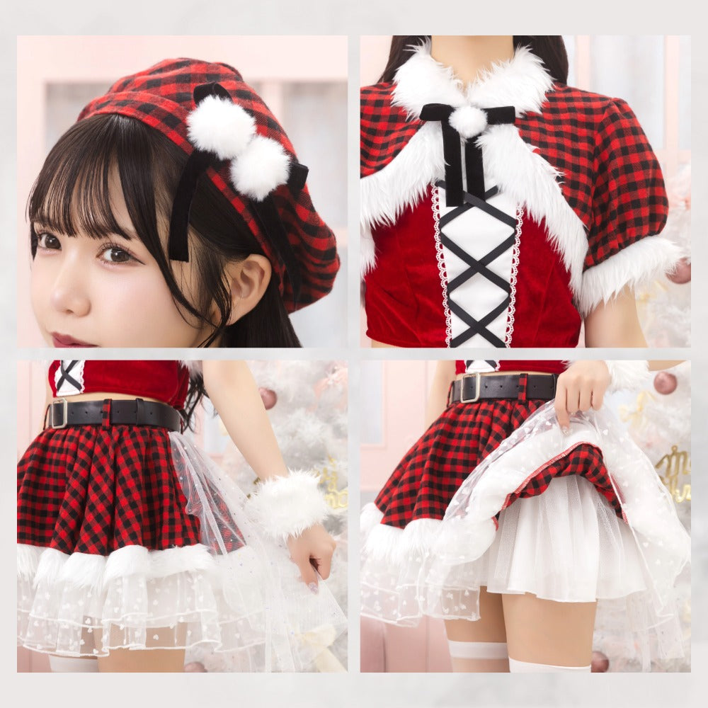 JamsCollection着用》 コスプレ サンタ クリスマス リリパレ アイドル