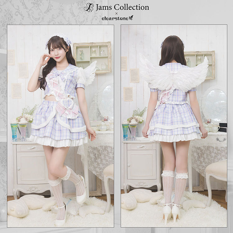 JamsCollection キューピッドセーラーブルー 【クリアストーン】 コスプレ 天使 リリパレ キューピッドセーラー レディースピンク